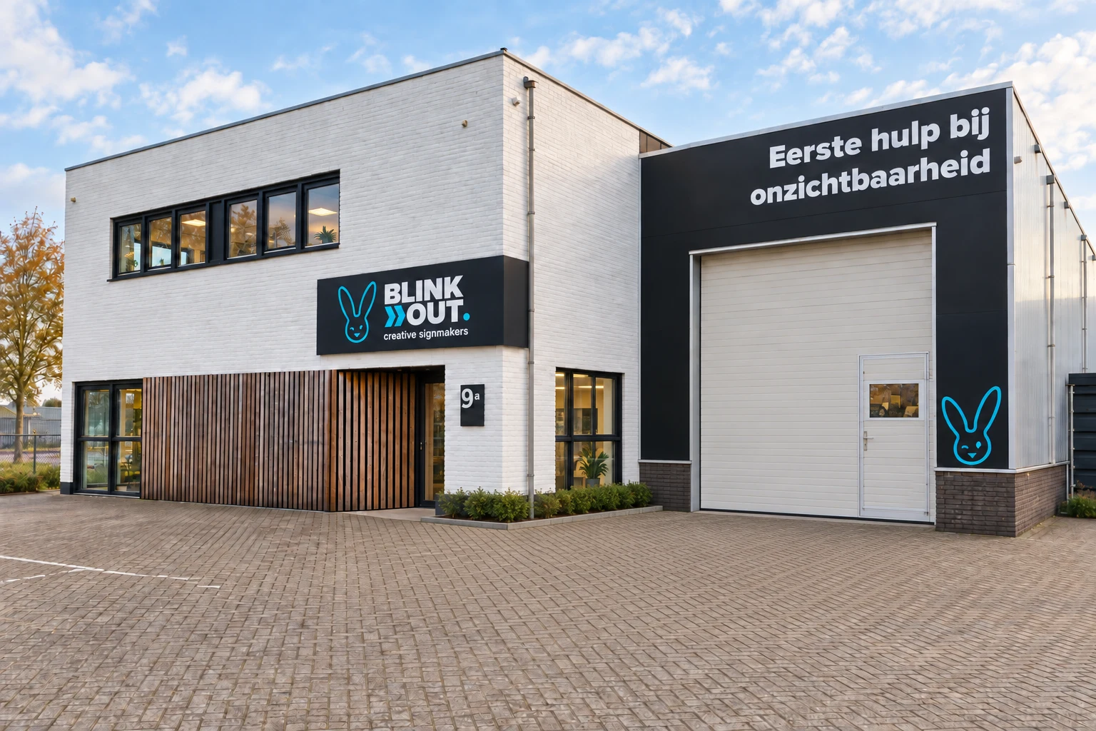 Visualisatie van het BlinkOut pand aan Vaartveld 9A in Roosendaal