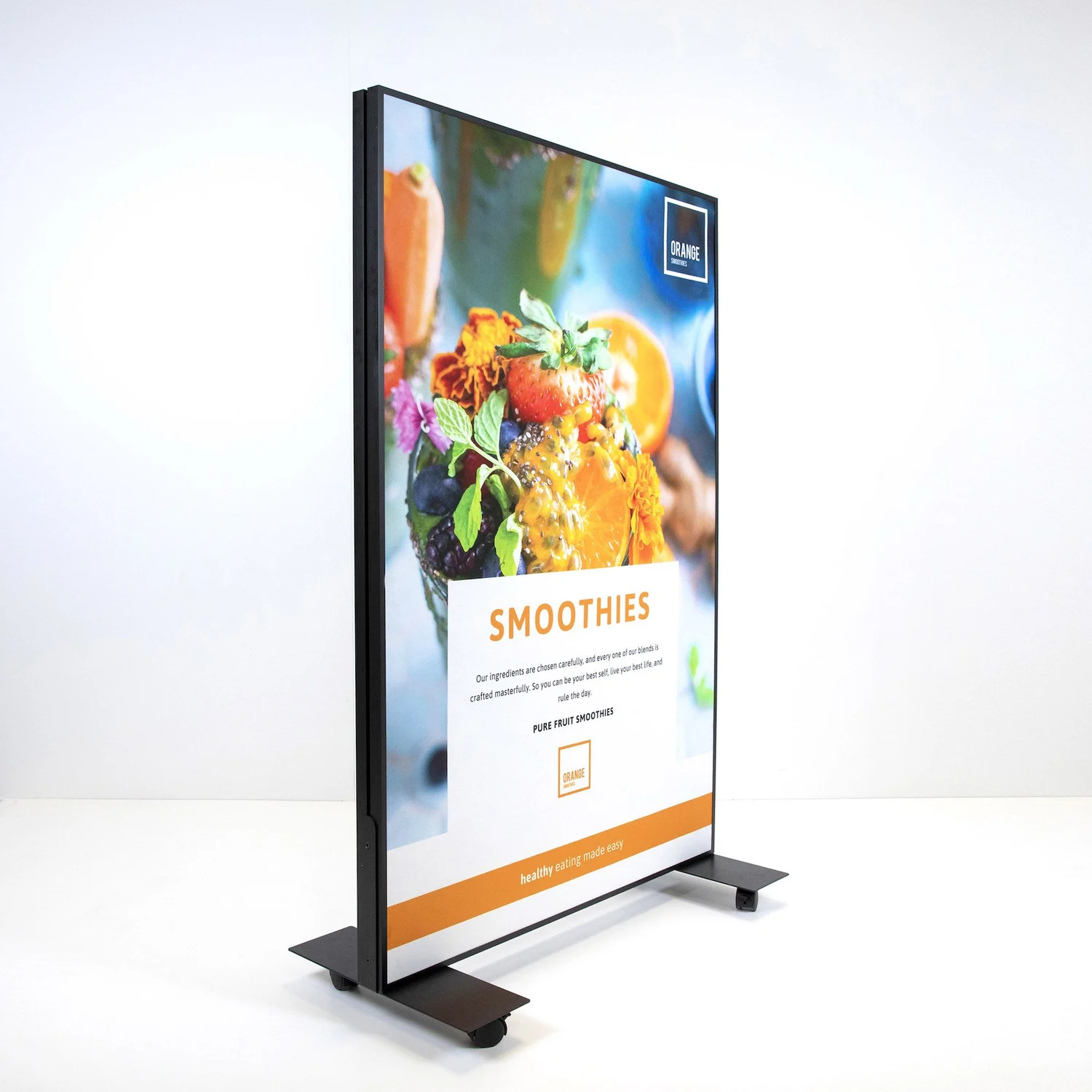 Mobile acoustic room divider